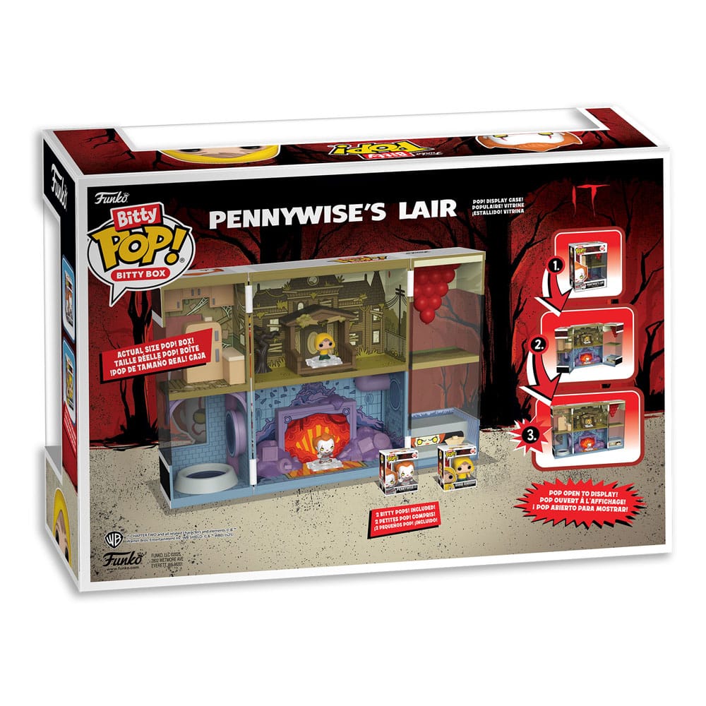 IT Bitty POP! Boxes Vinyl Figure Funhouse 0889698855358