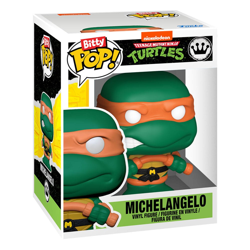 Teenage Mutant Ninja Turtles Bitty POP! Bitty Box Display with 2 Vinyl Figures Sewer Lair 0889698855372