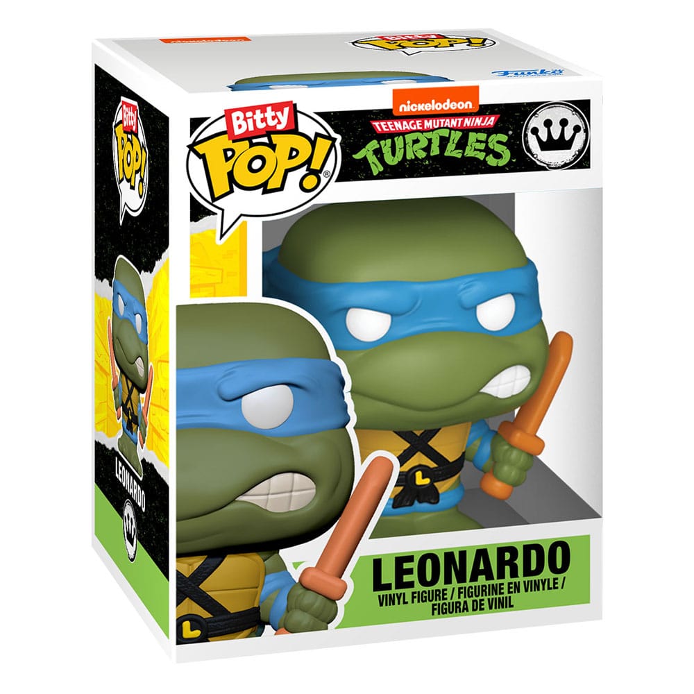 Teenage Mutant Ninja Turtles Bitty POP! Bitty Box Display with 2 Vinyl Figures Sewer Lair 0889698855372
