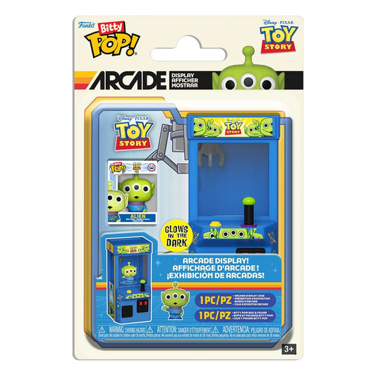 Toy Story 4 Bitty POP! Arcade Vinyl Figure Alien (Glow) 0889698855464