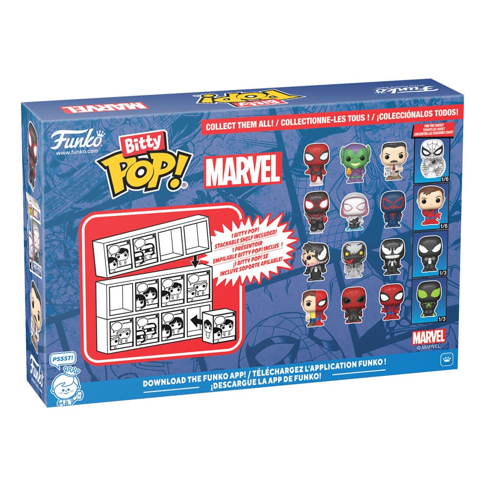 Spider-Man Bitty POP! Vinyl Figure 4-Pack Series 1 2 cm 0889698857017
