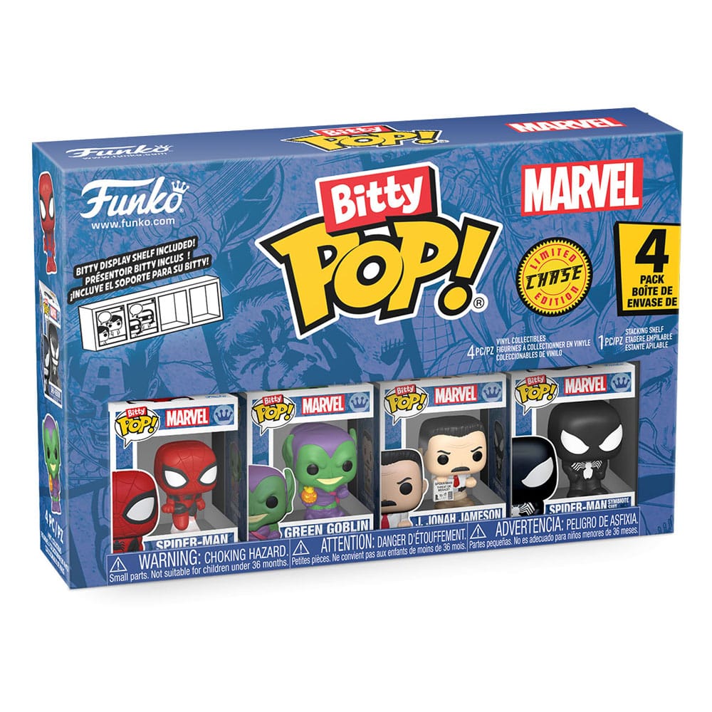 Spider-Man Bitty POP! Vinyl Figure 4-Pack Series 1 2 cm 0889698857017
