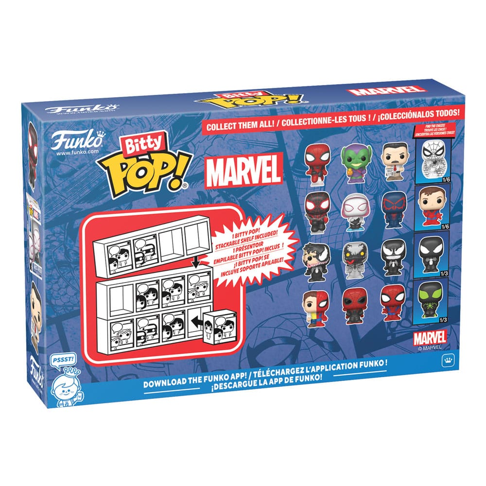 Spider-Man Bitty POP! Vinyl Figure 4-Pack Series 2 2 cm 0889698857024