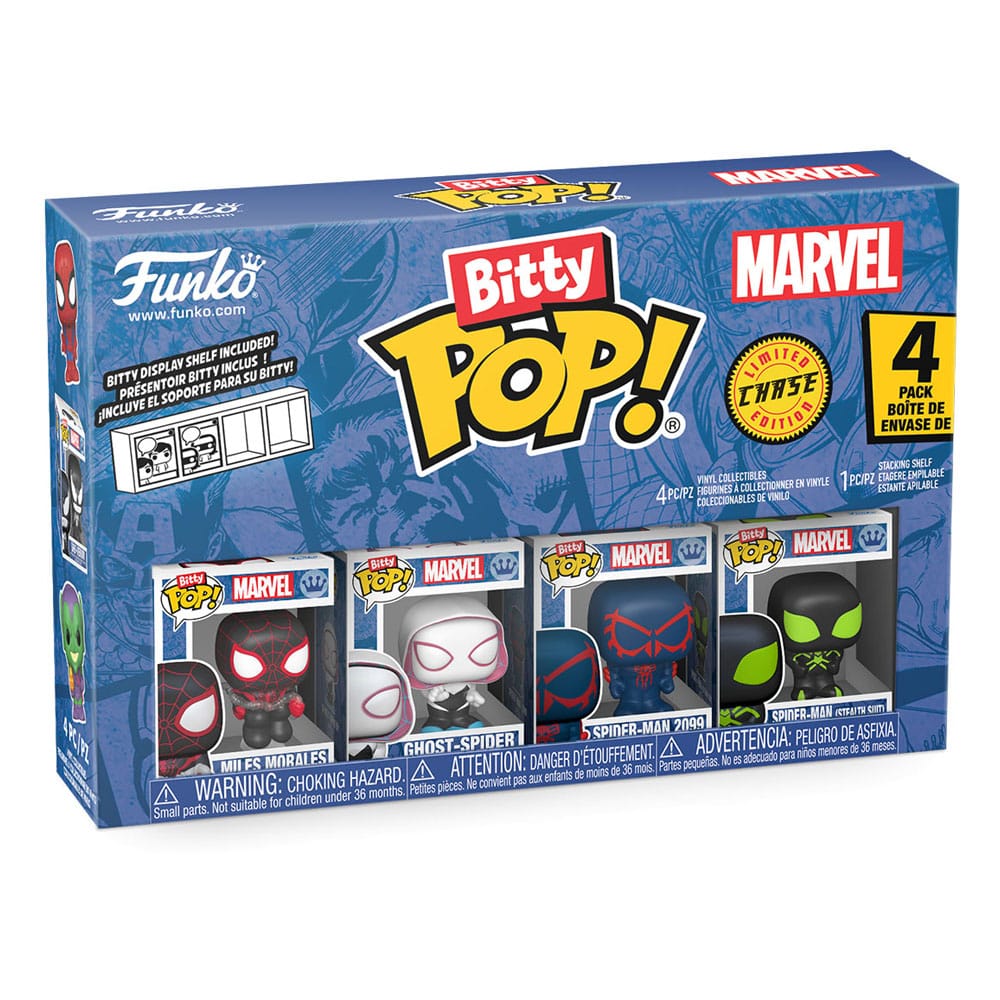 Spider-Man Bitty POP! Vinyl Figure 4-Pack Series 2 2 cm 0889698857024