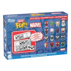 Spider-Man Bitty POP! Vinyl Figure 4-Pack Series 4 2 cm 0889698857048