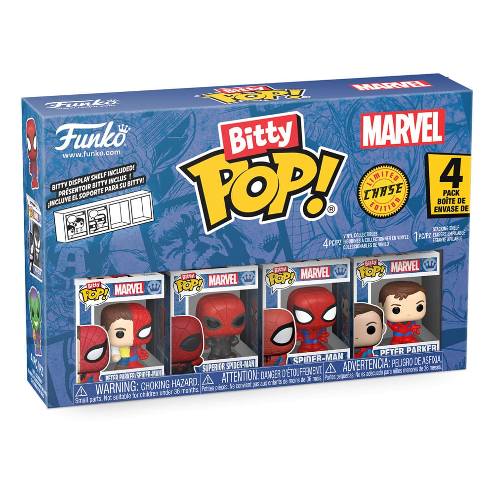 Spider-Man Bitty POP! Vinyl Figure 4-Pack Series 4 2 cm 0889698857048