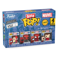 Spider-Man Bitty POP! Vinyl Figure 4-Pack Series 4 2 cm 0889698857048