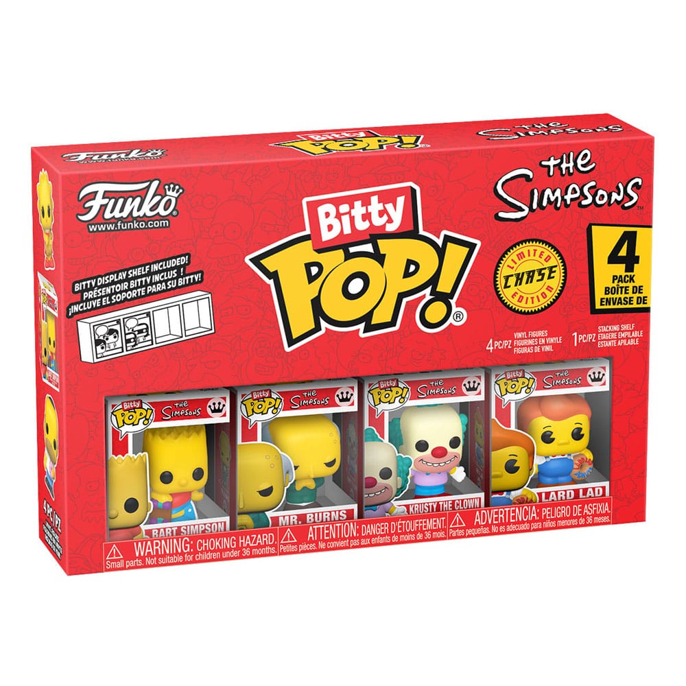 The Simpsons Bitty POP! Vinyl Figure 4-Pack Series 1 2 cm 0889698857079
