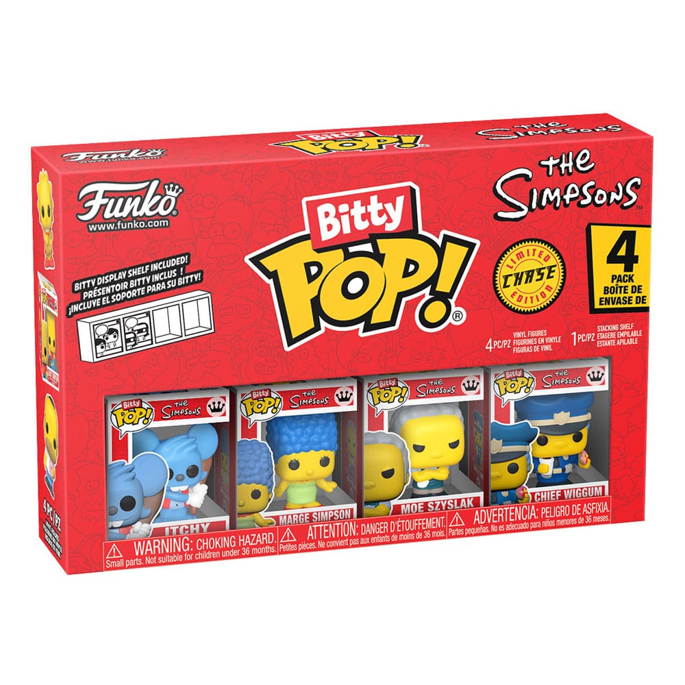The Simpsons Bitty POP! Vinyl Figure 4-Pack Series 2 2 cm 0889698857086