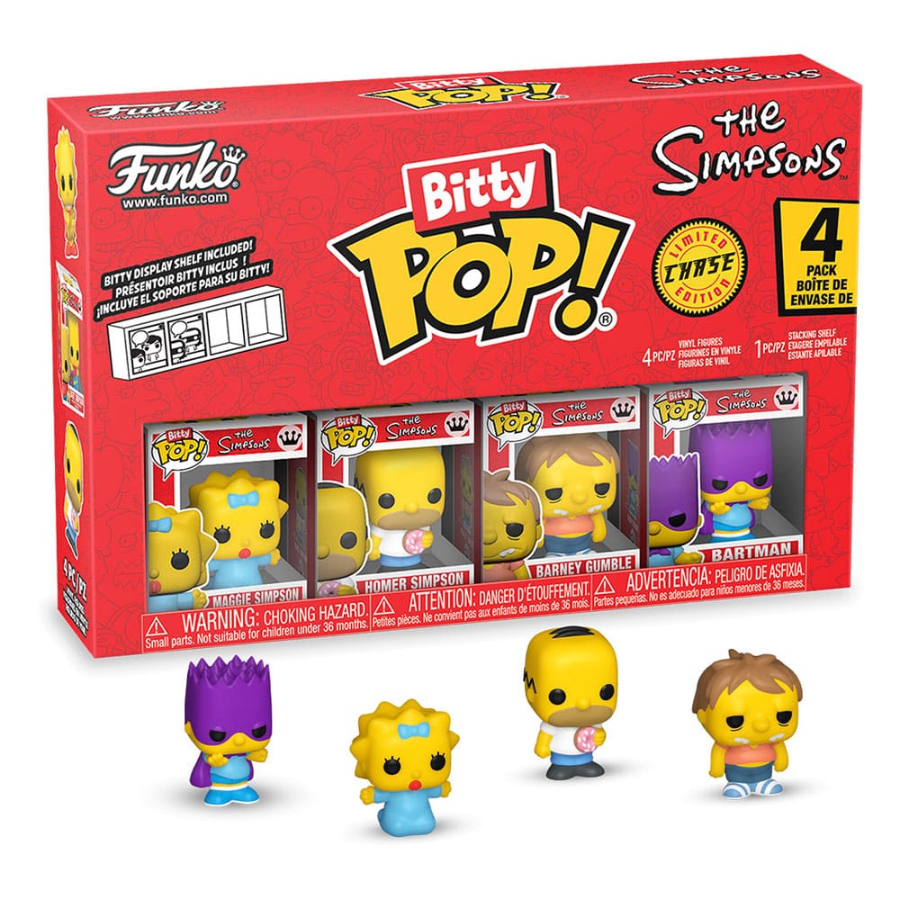 The Simpsons Bitty POP! Vinyl Figure 4-Pack Series 3 2 cm 0889698857093
