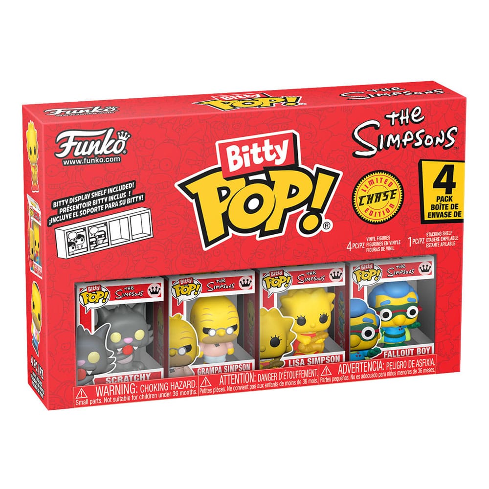 The Simpsons Bitty POP! Vinyl Figure 4-Pack Series 4 2 cm 0889698857109