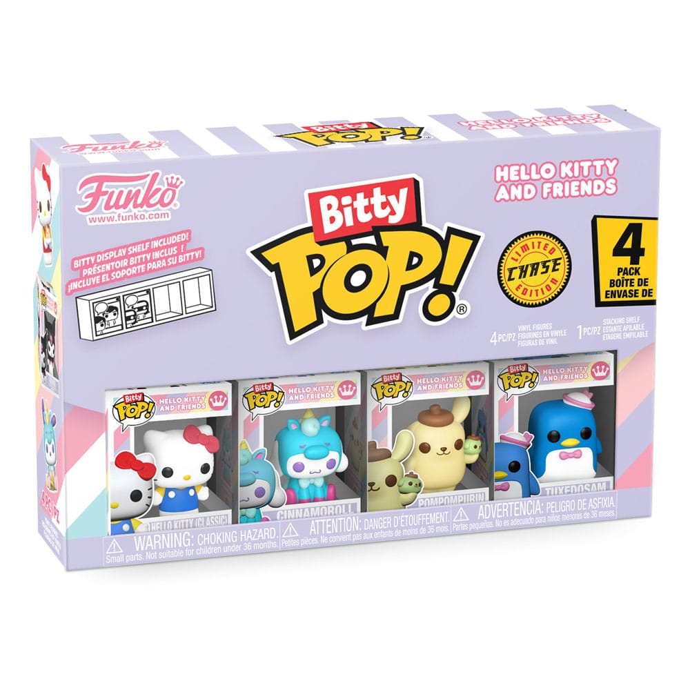 Hello Kitty and Friends Bitty POP! Vinyl Figure 4-Pack Series 1 2 cm 0889698857130