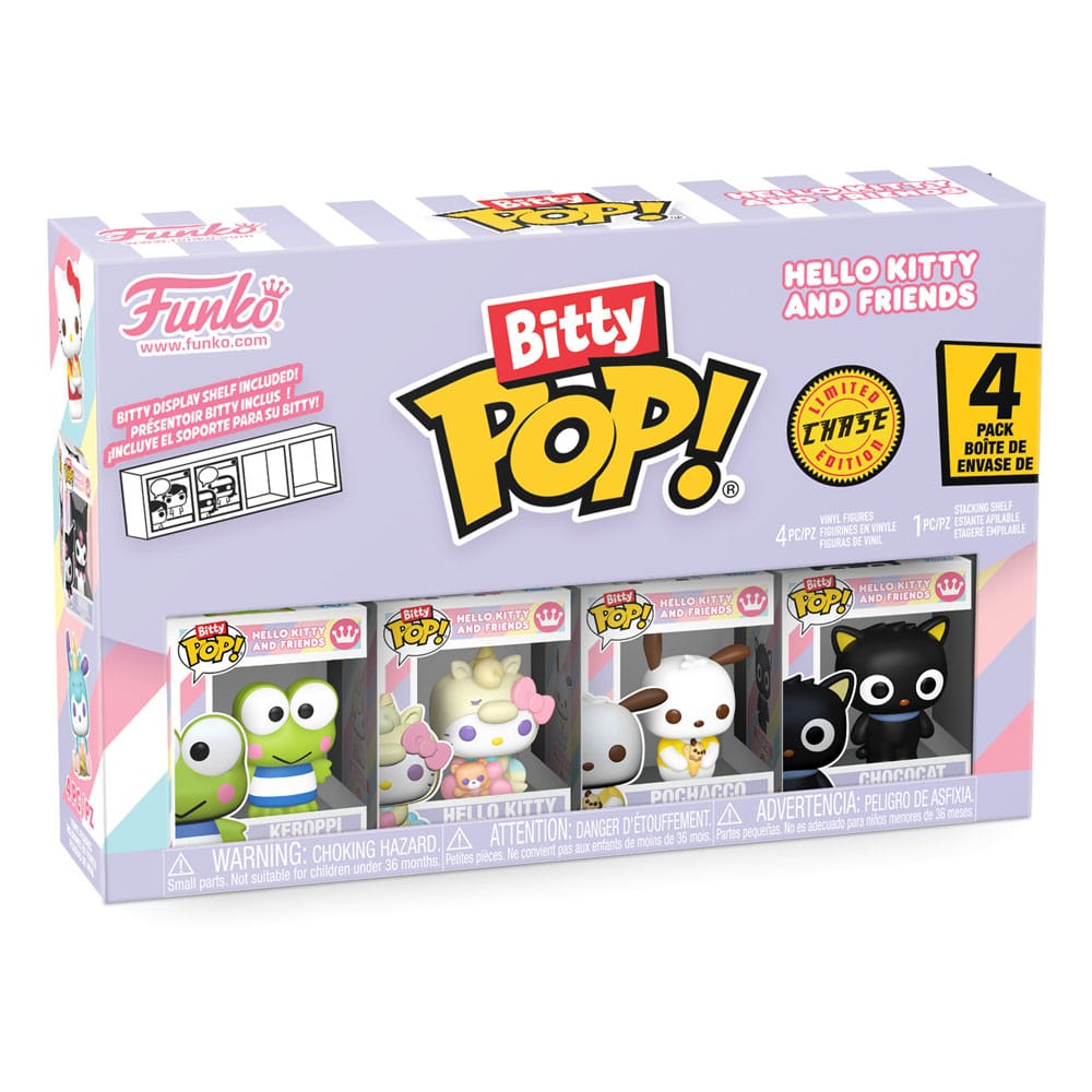 Hello Kitty and Friends Bitty POP! Vinyl Figure 4-Pack Series 2 2 cm 0889698857147