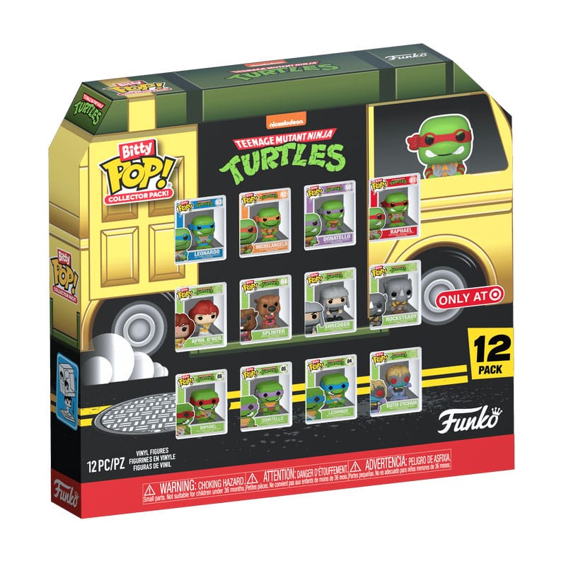 Tenage Mutant Ninja Turtles Bitty POP! Vinyl Figure 12-Pack 2,5 cm 0889698859233