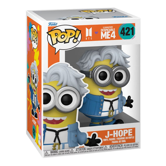 Minions x BTS POP! Rocks Vinyl Figure J-Hope 9 cm 0889698859639