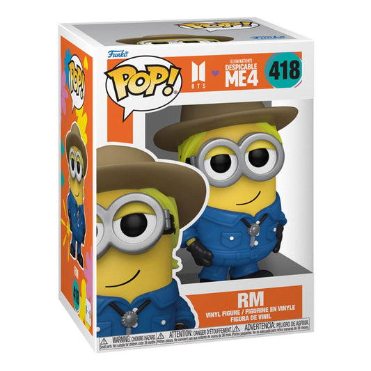 Minions x BTS POP! Rocks Vinyl Figure RM 9 cm 0889698859677