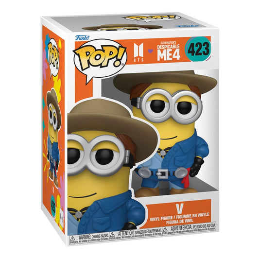 Minions x BTS POP! Rocks Vinyl Figure V 9 cm 0889698859691