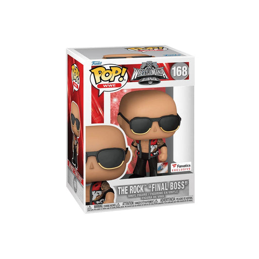 WWE POP! Vinyl Figure The Rock- Final Boss (WrestleMania 40) 9 cm 0889698859929