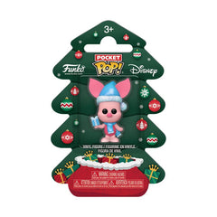 Winnie the Pooh Holiday 2025 Pocket POP! Vinyl Keychains Piglet Tree Holiday Box 4 cm 0889698860819