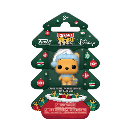 Winnie the Pooh Holiday 2025 Pocket POP! Vinyl Keychains Pooh Tree Holiday Box 4 cm 0889698860826