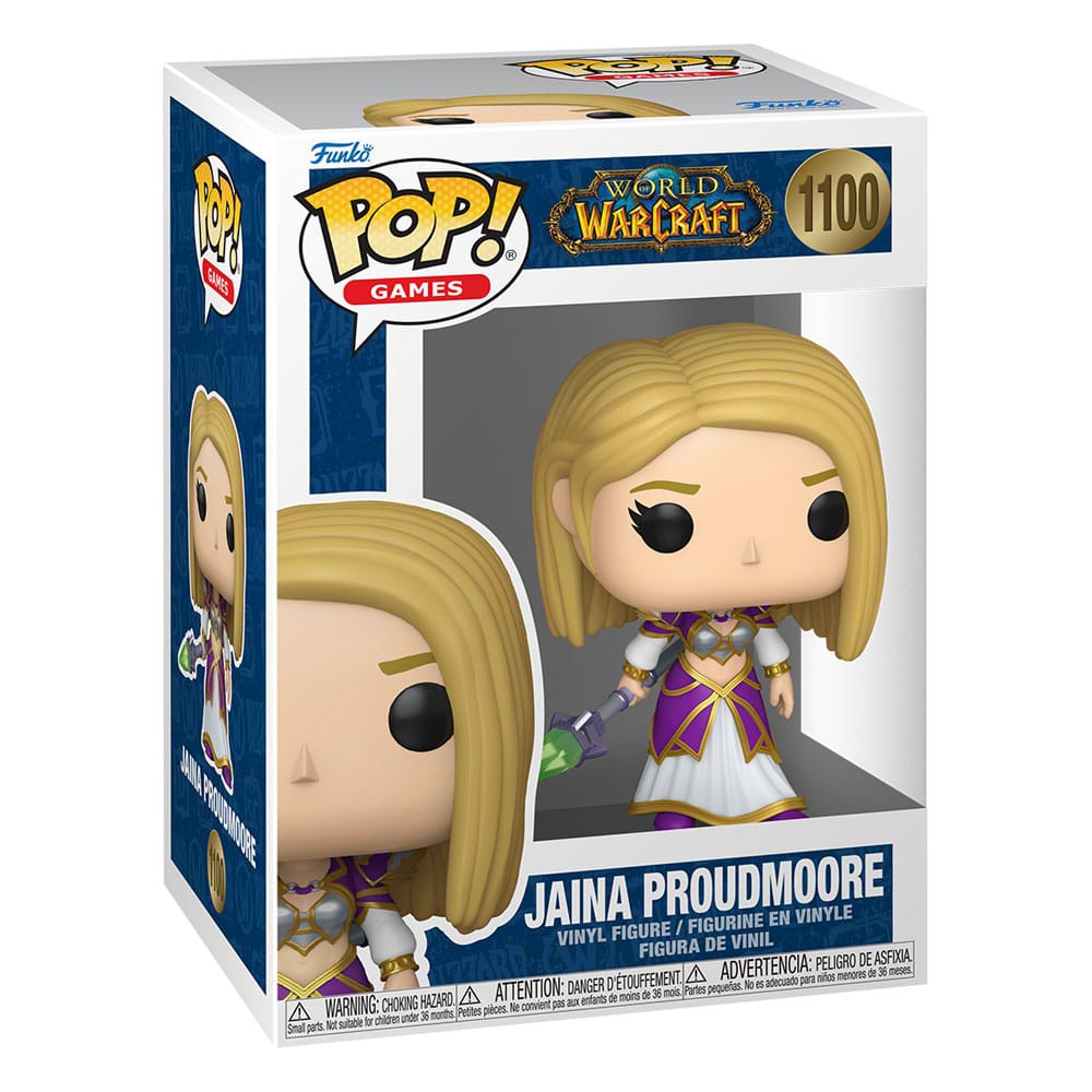World of Warcraft POP! Games Vinyl Figure Jaina Proudmoore 9 cm 0889698861090