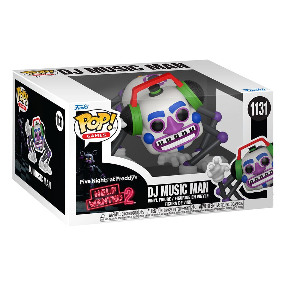 Five Nights at Freddy's: Help Wanted 2 POP! Premium Vinyl Figure DJ Music Man 9 cm 0889698861175