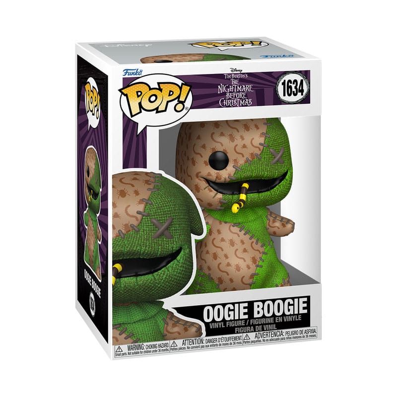 Disney POP! Vinyl Figure Patchwork - Oogie Boogie 9 cm 0889698861489