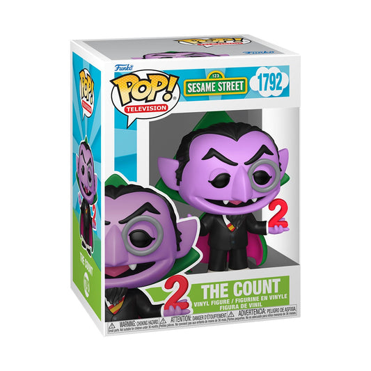 Sesame Street POP! TV Vinyl Figure The Count 9 cm 0889698862356