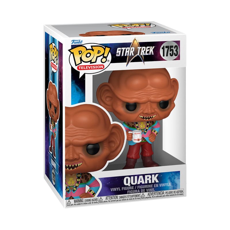 Star Trek POP! TV Vinyl Figure Quark 9 cm 0889698862486