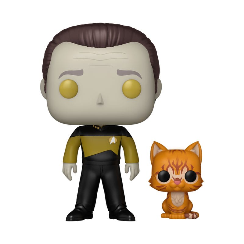 Star Trek POP!&Buddy TV Vinyl Figure STNXTGen- Data w/spot 9 cm 0889698862509