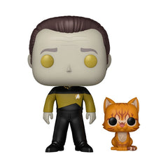 Star Trek POP!&Buddy TV Vinyl Figure STNXTGen- Data w/spot 9 cm 0889698862509