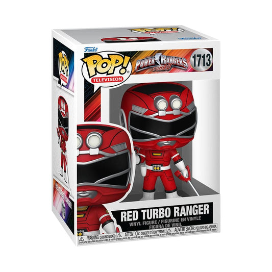 Power Rangers Generations (Tommy) POP! Movies Vinyl Figures Turbo - Red Ranger 9 cm 0889698862707