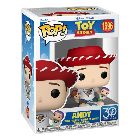 Toy Story POP! Disney Vinyl Figures Andy (30th Anniversary) 9 cm 0889698862738