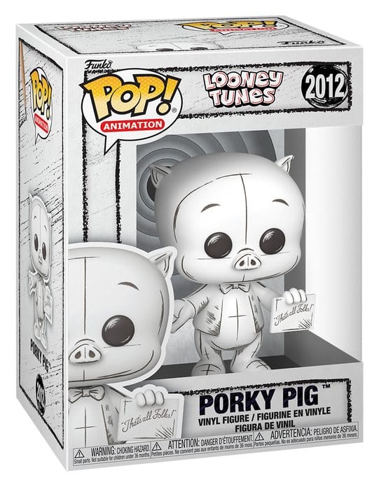 Looney Tunes POP! Animation Vinyl Figure Porky Pig? 9 cm 0889698862851
