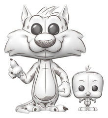 Looney Tunes POP!&Buddy Animation Vinyl Figure Sylvester&Tweety 9 cm 0889698862875