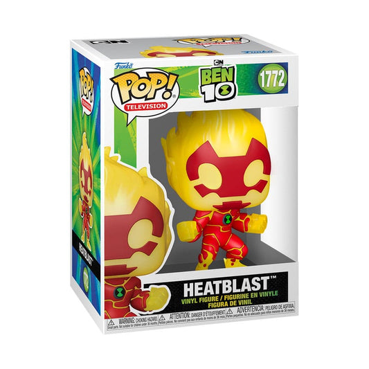 Ben 10 POP! TV Vinyl Figures Heatblast 9 cm 0889698862950