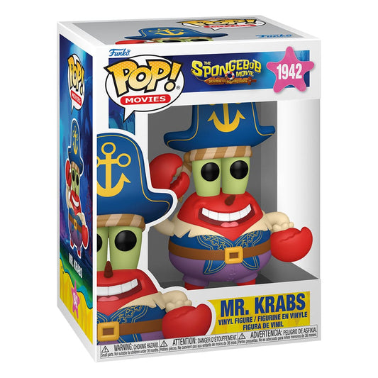 SpongeBob SquarePants POP! Vinyl Figure Mr. Krabs (Pirate) 9 cm 0889698863094