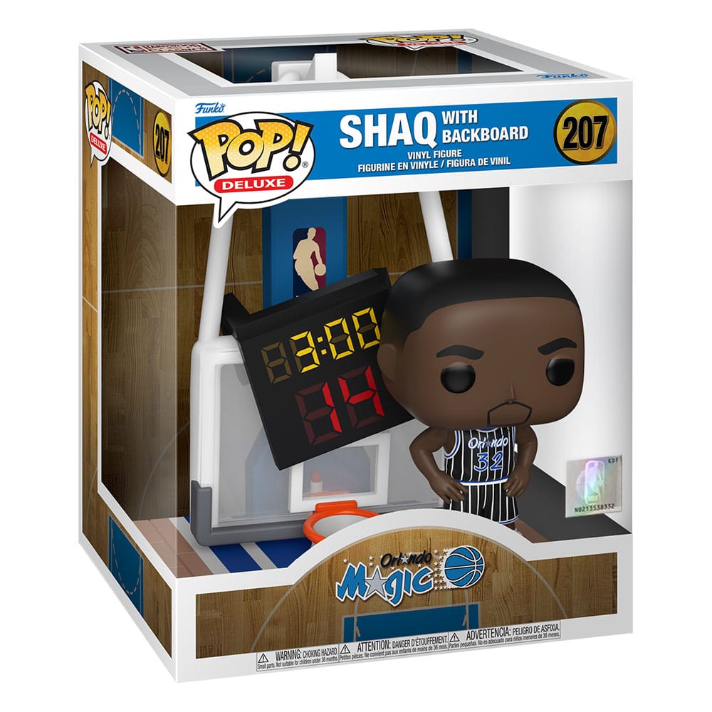 NBA Legends POP! Sports Deluxe Vinyl Figure Shaq w/Backboard 16 cm 0889698863117