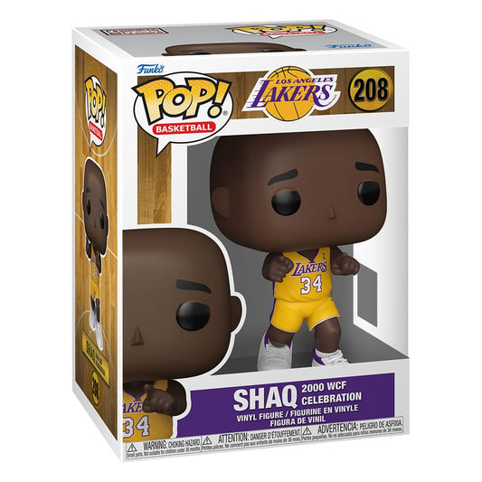 NBA Legends POP! Sports Vinyl Figure Lakers- Shaq('00 WCF Celebration) 9 cm 0889698863124