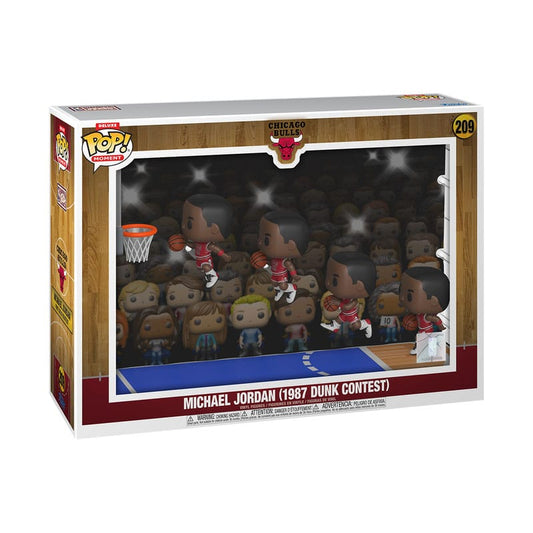 NBA POP Moments Deluxe Vinyl Figures Bulls-MJ('87 Dunk Contest) 9 cm  0889698863131