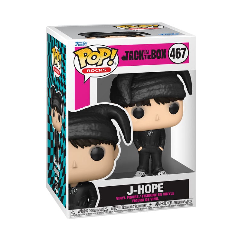 BTS Solo POP! Rocks Vinyl Figure J-Hope (More) 9 cm 0889698863421