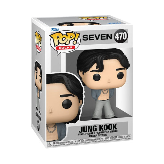 BTS Solo POP! Rocks Vinyl Figure Jung Kook (Seven) 9 cm 0889698863452