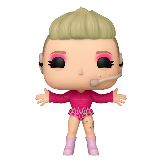 Pink POP! Rocks Vinyl Figure Trustfall Tour 9 cm 0889698863490