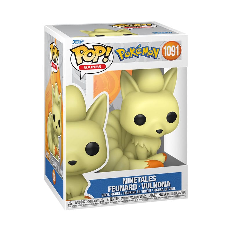 Pokemon POP! Games Vinyl Figure Ninetales 9 cm 0889698863667