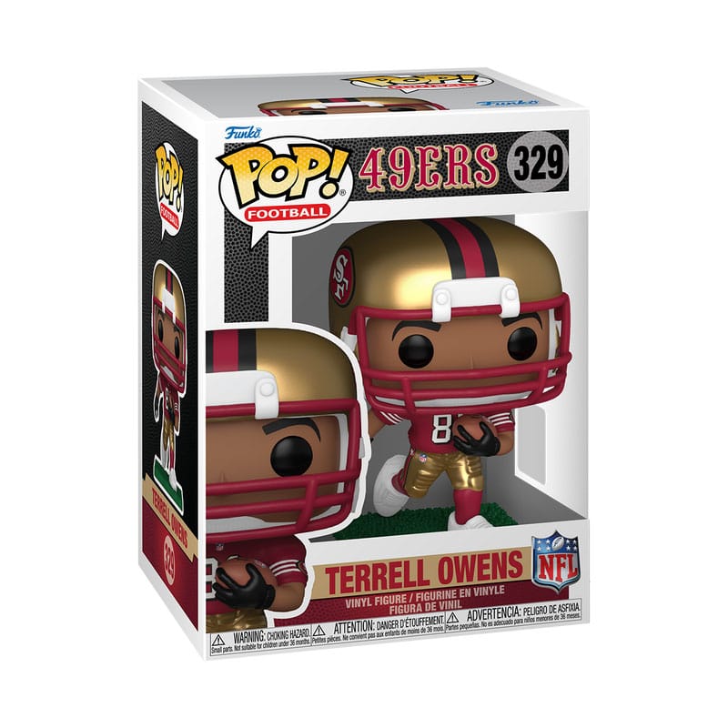 NFL: Legends POP! Sports Vinyl Figure Legends- Terrell Owens(49ers) 9 cm 0889698863834