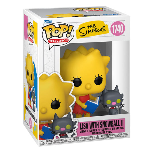 Simpsons POP&Buddy TV Vinyl Figure Lisa & SB 9 cm 0889698864091
