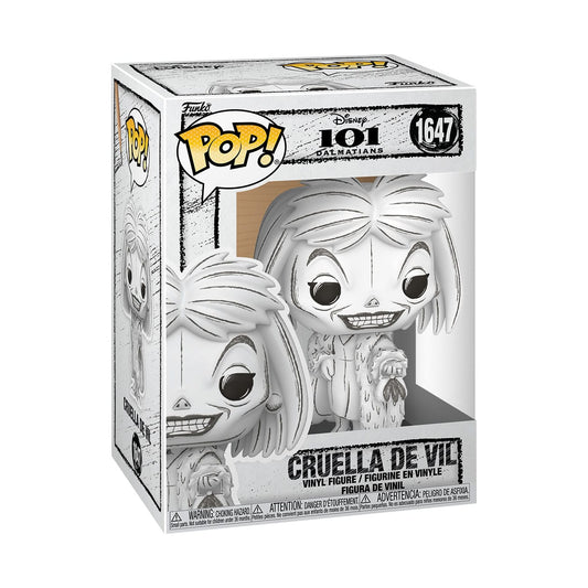 Disney POP! Vinyl Figure Sketched- Cruella De Vil 9 cm 0889698864213