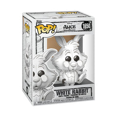 Disney POP! Vinyl Figure Sketched- White Rabbit 9 cm 0889698864244