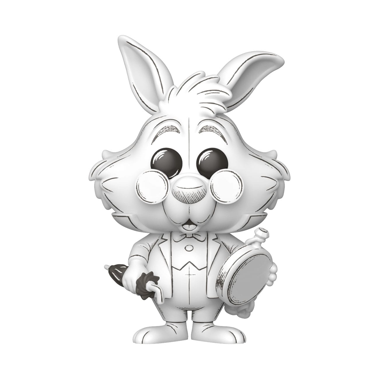 Disney POP! Vinyl Figure Sketched- White Rabbit 9 cm 0889698864244