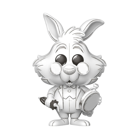 Disney POP! Vinyl Figure Sketched- White Rabbit 9 cm 0889698864244